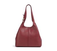 Coccinelle C-Easy | Bolso de hobo | rojo | cuero de vaca graneado