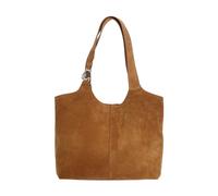 COCCINELLE bolso de hombro C-Easy Handbag Suede Cognac / Cognac