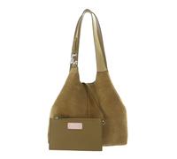 COCCINELLE C-Easy Handbag Suede Seagrass / Seagrass