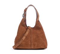 Coccinelle C-Easy Suede | Bolso de mano | marrón | cuero de vaca cepillado