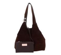 COCCINELLE C-Easy Suede Handbag Brunette