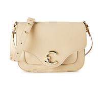 Coccinelle C-Me Bolsa de hombro Piel 22 cm amarillo