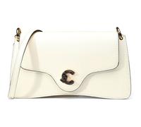 Coccinelle C-Me Bolsa de hombro Piel 22 cm blanco