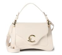Coccinelle C-Me Bolsa de hombro Piel 23.5 cm blanco