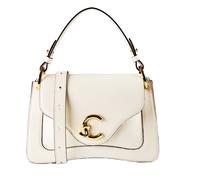 Coccinelle C-Me Bolsa de hombro Piel 24 cm beige