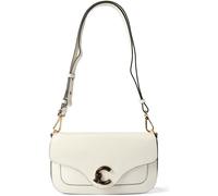 Coccinelle C-Me Bolsa de hombro Piel 26 cm blanco