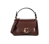 Coccinelle C-Me Bolsa de hombro Piel natural 23.5 cm rojo