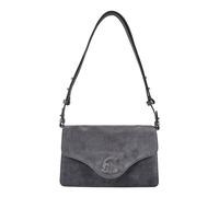 Coccinelle C-Me Bolsa de hombro Piel natural 26 cm gris