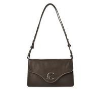 Coccinelle C-Me Bolsa de hombro Piel natural 26 cm verde oliva
