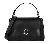 Coccinelle C-Me Bolsa de hombro Piel natural 29.5 cm negro