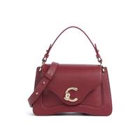 COCCINELLE Cuero bolso bandolera C-Me Grained Leather Handbag Ribes arándano