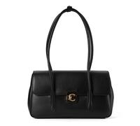 Coccinelle C-Me Lock Bolsa de hombro Piel 35 cm negro