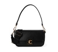 Coccinelle C-Me Lock Bolsa de hombro Piel natural 24 cm negro