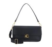 Coccinelle C-Me Lock Bolsa de hombro Piel 29 cm negro