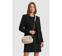 Coccinelle Cross Body Bag With Pockets With Chain Strap In Cream Talla: OS | Bandoleras Cruzadas Outlet | Mujer | Blanco