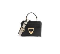 COCCINELLE bolso bandolera Handbag Grained Leather Noir