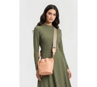 Coccinelle Cross Body Bucket Bag In Peach Talla: OS | Bandoleras Cruzadas Outlet | Mujer | Naranja