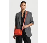 Coccinelle Cross Body Camera Bag In Grained Leather In Red Talla: OS | Bandoleras Cruzadas Outlet | Mujer | Rojo