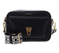COCCINELLE Crossbody Bag Grained Leather Noir