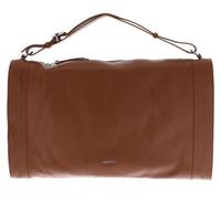 COCCINELLE Cuero Bolsa de Viaje Elinor Handbag Grained Leather Cognac marrón