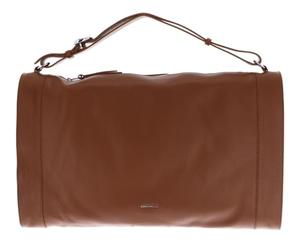 COCCINELLE Cuero Bolsa de Viaje Elinor Handbag Grained Leather Cognac marrón