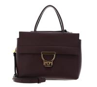 COCCINELLE Cuero bolso bandolera Arlettis Handbag Grained Leather Berry morado oscuro
