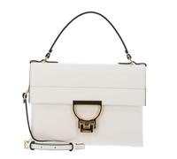 COCCINELLE Cuero bolso bandolera Arlettis Handbag Pearl crema