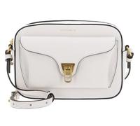 COCCINELLE Cuero bolso bandolera Beat Soft Camera Bag Blanco crema