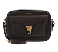 COCCINELLE Cuero bolso bandolera Beat Soft Camera Bag Fango verde oscuro