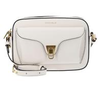 COCCINELLE Cuero bolso bandolera Beat Soft Camera Bag Pearl crema