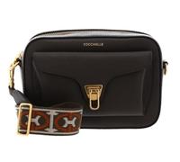 COCCINELLE Cuero bolso bandolera Beat Soft Ribb Crossbody Bag Grained Leather Fango verde oscuro