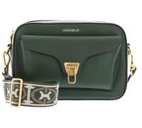 COCCINELLE Cuero bolso bandolera Beat Soft Ribb Crossbody Bag Grained Leather Garden Green verde abeto