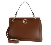 COCCINELLE Cuero bolso bandolera bolso de hombro C-Me Calf Handbag Cognac marrón