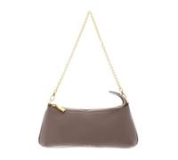 COCCINELLE Cuero bolso bandolera bolso de hombro C-Me Chain Mini Bag Grained Leather Warm Taupe marrón topo