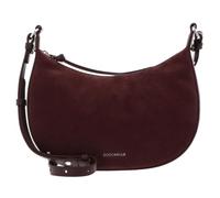 COCCINELLE Cuero bolso bandolera bolso de hombro Fujiko Suede Bi Mini Bag Berry/Berry morado oscuro