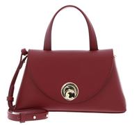 COCCINELLE Cuero bolso bandolera bolso de hombro Nikla Handbag Double Grainy Leather Ribes/Prune arándano