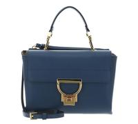 COCCINELLE Cuero bolso bandolera bolso de noche Arlettis Handbag Grainy Leather Deep Blue azul
