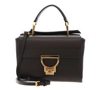 COCCINELLE Cuero bolso bandolera bolso de noche Arlettis Handbag Grainy Leather Fango verde oscuro