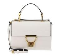 COCCINELLE Cuero bolso bandolera bolso de noche Arlettis Handbag Grainy Leather Pearl crema