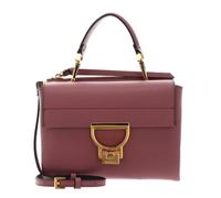 COCCINELLE Cuero bolso bandolera bolso de noche Arlettis Handbag Grainy Leather Winter Rose malva