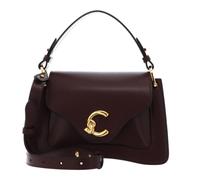 COCCINELLE Cuero bolso bandolera C-Me Calf Handbag Smooth Leather Berry morado oscuro