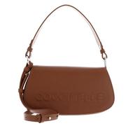 COCCINELLE Cuero bolso bandolera Myrtha Maxi Log Mini Crossbody Bag Cognac marrón