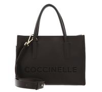 COCCINELLE Cuero bolso bandolera Myrtha26 Handbag Grained Leather Fango verde oscuro