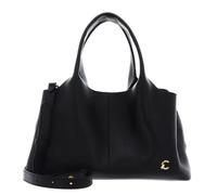 COCCINELLE Cuero bolso bandolera Nell Handbag Grained Leather Noir negro