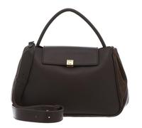 COCCINELLE Cuero bolso bandolera Pansy Smooth Leather/Suede Leather Handbag Fango/Fango verde oscuro