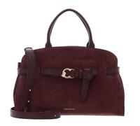 COCCINELLE Cuero bolso bandolera Sabine Suede Bi Handbag Berry/Berry morado oscuro