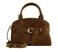 COCCINELLE Cuero bolso bandolera Sabine Suede Bi Handbag Cognac/Cognac marrón