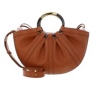 COCCINELLE Cuero bolso bandolera Shell Handbag Smooth Leather Crab marrón claro