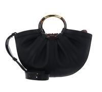 COCCINELLE Cuero bolso bandolera Shell Handbag Smooth Leather Noir negro