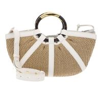 Coccinelle Shell Bolsa de compras 42.5 cm blanco